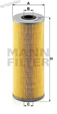 Изображение - Фильтр масляный MANN H 973 X ***
